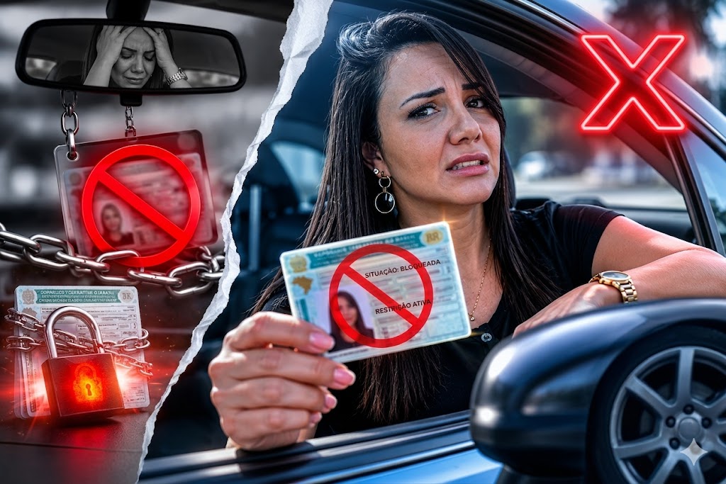 A dor de ter a CNH bloqueada e a solução rápida